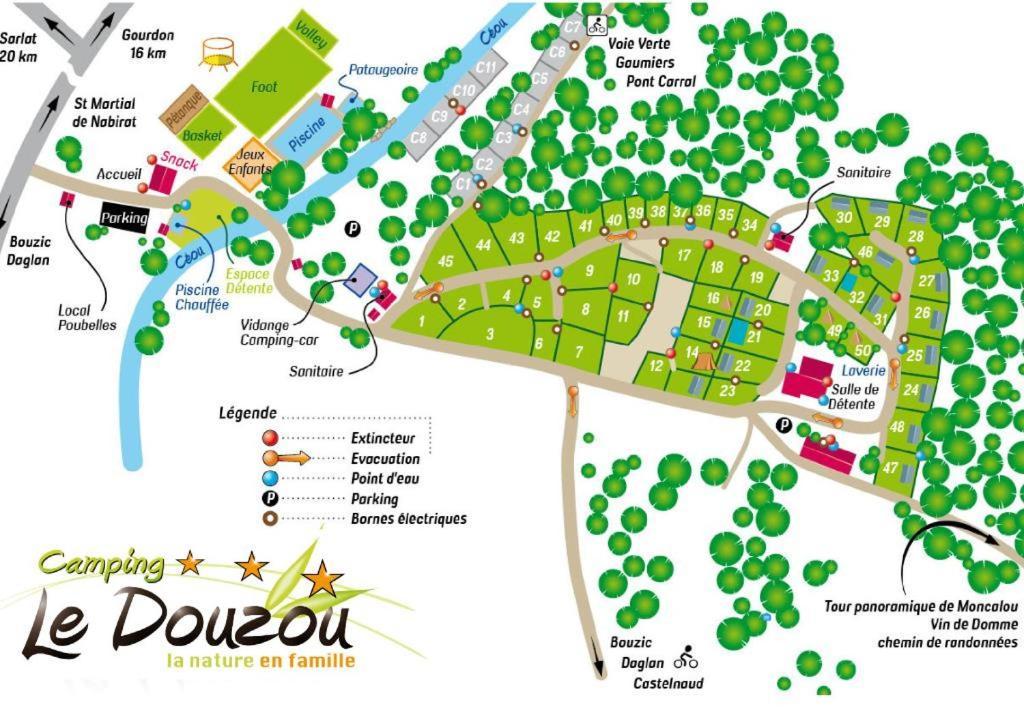 Le Douzou Campingplatz Bouzic